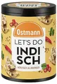 Produktbild: Ostmann Gewürze - Let's Do Indisch | Indische Gewürzzubereitung für Currys, Tofu oder Dhal | Würziger Allrounder mit Koriander und Kurkuma | 70 g in recyclebarer Metalldose