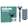 Produktbild: Gillette Mach3 Systemklingen 6er + Handstück Ersatzklingen