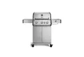 Produktbild: BURNHARD® Gasgrill 2 Edelstahl-Stabbrenner à 3,75 kW, 1 Infrarot-Keramikbrenner 3,75 kW, Infrarot-Keramikheckbrenner 3,2 kW, Seitenkochfeld, Gussrost, Piezo-Zündung – FRED Deluxe