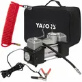 Produktbild: Auto-Kompressor mit LED-Lampe 250W DC 12-13,8V 60l/min 3m 10bar  YATO YT-73462