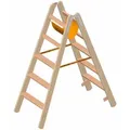 Produktbild: Layher 1020 Holzstehleiter mit 2x5 Stufen