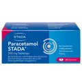 Produktbild: Paracetamol STADA - Arzneimittel bei leichten und mäßig starken Schmerzen und Fieber - bei Kopf-, Glieder-, Zahn- und Regelschmerzen - gut verträglich - 1 x 20 Tabletten