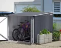 Produktbild: Duramax Fahrradbox aus Stahlblech für 4 Räder