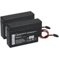 Produktbild: 2x Q-Batteries 12LS-0.8 12V 0,8Ah AGM Blei-Vlies Akku Heim & Haus
