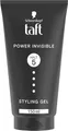 Produktbild: Schwarzkopf TAFT Gel Power Invisible Styling (150 ml), Haargel ohne Verkleben und Beschweren, sanft zum Haar und zur Kopfhaut, veganes, Haarstyling-Gel