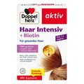 Produktbild: Doppelherz Haar Intensiv + Biotin Kapseln, 100 St PZN 16849737 ✅