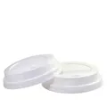 Produktbild: Deckel für Coffee to go Becher 0,2l und 0,3l, 1000Stk mit Trinkloch, 80mm