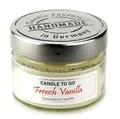 Produktbild: Candle Factory Candle to GO Verschiedene Sorten aus Stearin im Glas mit Schraubverschluß (French Vanilla)