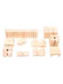 Produktbild: Small Foot Wooden Building Blocks in Bag 50dlg.