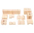 Produktbild: Small Foot Holzbausteine Natur 50er-Pack im Beutel Konstruktions-Spielset, (Packung)