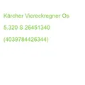 Produktbild: Kärcher Viereckregner Os 5.320 S 26451340 (4039784426344)