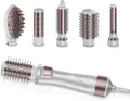 Produktbild: Cecotec Ceramiccare 5-in-1 Pro 1000 W Rotations-Lockenstab und Föhn, beige