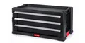 Produktbild: Keter Tool Chest 3 Drawers | modularer Schrank mit 3 Schubladen, Schubladenschlo