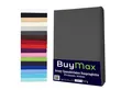 Produktbild: Buymax Spannbettlaken Wasserbett Spannbettlaken für Boxspringbetten Matratzen bis 35 cm Höhe, Jersey, Gummizug: Rundumgummi, (1 Stück), Spannbetttuch 97% Baumwolle, 3% Elasthan, atmungsaktiv, 40 cm Steghöhe