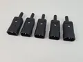 Produktbild: 5x Kaltgeräte Kupplung mit Schutzkontakt und Knickschutztülle Anschlußstecker !