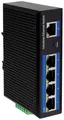 Produktbild: LogiLink NS202P Industrial Ethernet Switch 5 Port 10 / 100 / 1000MBit/s PoE-Funktion