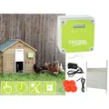 Produktbild: KERBL Automatische Hühnertür Hühnerklappe SET mit Antrieb und Schiebetür 43x40cm