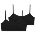 Produktbild: Schiesser Bustier Basic Kids (2-tlg) schwarz 152