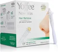 Produktbild: Original Yoffee Nose Wax Kit - Hair Removal Set - Männer und Frauen - Nasenhaarentferner - Bio Bienenwachs - Nasenwachs mit 10 recyclebaren Applikatoren - Parabenfrei - 100g - Made in Spain