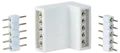 Produktbild: PLM 70615 - Eckverbinder für LED-Streifen MaxLED, 4er-Pack