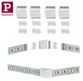 Produktbild: Paulmann MaxLED Eckverbinder II 90° Weiß 4er-Pack mit 8 Steckverbinder 5pin 24V