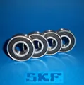 Produktbild: 4 Kugellager 6204 2RS  / Markenware SKF / 20 x 47 x 14 mm