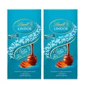Produktbild: Lindt Lindor Kugeln Caramel & Salz Beutel | 2er Pack (2 x 137g)