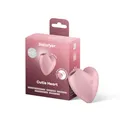 Produktbild: Satisfyer Cutie Heart Druckwellen-Vibrator & Vibrationen | Wasserdichter (IPX7) Klitoris-Stimulator| Sex-Spielzeug für Damen | Erotisches Toy im Herz-Design | Stimulator für Frauen