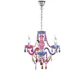 Produktbild: Reality Leuchten Kronleuchter R11073017, Acryl multicolor, exkl. 3x E14