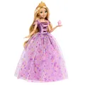 Produktbild: Mattel Disney Prinzessin Geburtstagsfeier Rapunzel Deluxe Modepuppe, inspiriert vom Disney-Film Rapunzel Neu verföhnt“, Geschenke für besondere Anlässe für Kinder und Sammler, HYC38