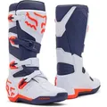 Produktbild: FOX Comp Motocross Stiefel, weiss-blau, Größe 47 für Männer