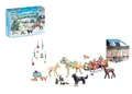 Produktbild: PLAYMOBIL | Nachhaltiger Pferde Adventskalender für Kinder | Weihnachtliche Schlittenfahrt | Horses of Waterfall Adventskalender | Adventszeit voller Überraschungen | Ab 4 Jahren | 71345
