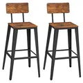 Produktbild: VASAGLE 2 Barhocker LBC078B01 braun