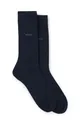 Produktbild: BOSS Herren 2P RS Uni CC Zweierpack mittelhohe Socken aus Baumwoll-Mix Dunkelblau 47-50