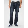 Produktbild: CAMP DAVID Straight-Jeans NI:CO:R611 mit markanten Steppnähten blau 32