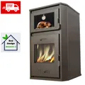 Produktbild: Kaminofen, Holzofen Wasserführend mit Backfach Balkan Energy, Modell Rosana, 18.56kW - 24.56kW