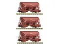 Produktbild: Fleischmann 6660071 - Güterwagen Set Schwenkdachwagen DR Ep.IV 3-teilig - Spur N