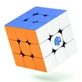Produktbild: ROXENDA Gan 356 RS Speed Cube, 3x3 Stickerless Speedcube, V3 System 3x3x3 Zauberwürfel, Upgraded Version