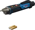 Produktbild: Bosch Professional Spannungsprüfer GVD 1000-17 (berührungslose Spannungserkennung, IP67, Dual Range 24-1000V AC, integrierte Taschenlampe, Gürtelclip, CAT IV 1000V geprüft)