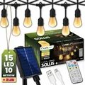Produktbild: Solar-Gartengirlande SOLLIS 15LED S14 10 m LUMILED