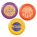 Produktbild: Wham-O Frisbee Cool Flyer 3er Pack Flugscheibe, 25.27 cm Leichtes Spielzeug für Kinder Teenager Jungen Mädchen ab 5 Jahren Outdoor Strand Park Garten Spiel - 130g