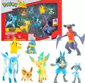Produktbild: Pokemon - Figuren-8er-Set je ca.4,0 - 11,0 cm Pikachu Evoli Riolu Neu,OVP,Lizenz