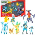 Produktbild: Pokemon 37750 Pack DE 8 FIGURAS BOTI BATALLA Region SINNOH, Aluminium