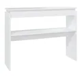 Produktbild: vidaXL Beistelltisch Konsolentisch Weiß 102x30x80 cm Holzwerkstoff (1-St)