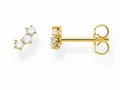 Produktbild: Thomas Sabo Charming Collection - H2132-414-14 - 1 Stück Ohrstecker - Ohrring - Silber - Gelbgold - Zirkonia - Klar