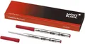 Produktbild: Montblanc® 124516 Kugelschreibermine - M, 2 Minen, nightfire red