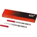 Produktbild: MONTBLANC Nightfire Red Kugelschreibermine M rot, 2 St.