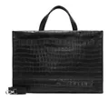 Produktbild: LIEBESKIND BERLIN LOU 2 New Croco Satchel L Handtasche Schultertasche Black Neu