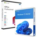 Produktbild: Microsoft Office 2021 Professional Plus & Windows 11 Home (Bundle)