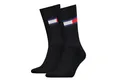 Produktbild: Tommy Hilfiger Socken TH UNI TJ SOCK 2P FLAG (2-Paar, 2 Paar) mit großem Logo